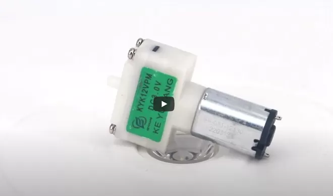 Keyukang | Video of 12VPM Miniature Vacuum Pump