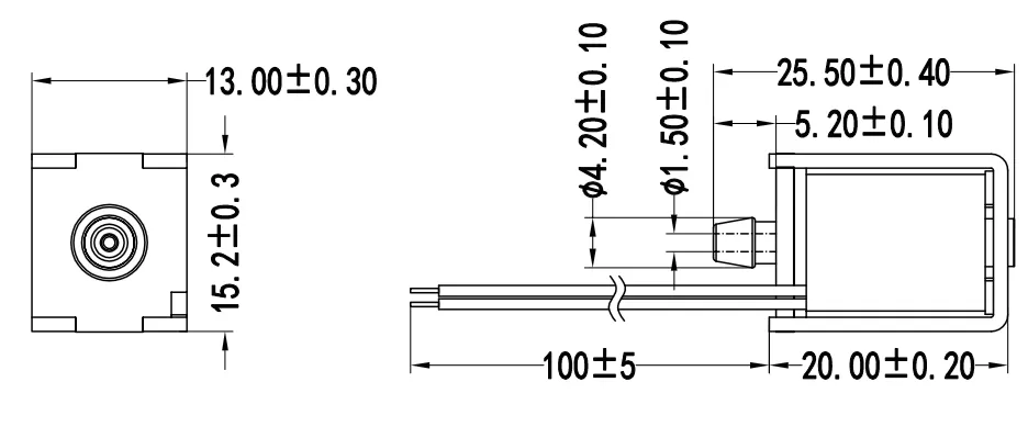 Specification of 0526GB Micro Air Valve