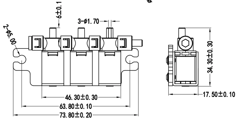 Specification of 0526GE-3 Micro Air Valve