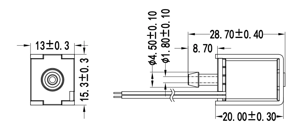 Specification of 0526GH Micro Air Valve