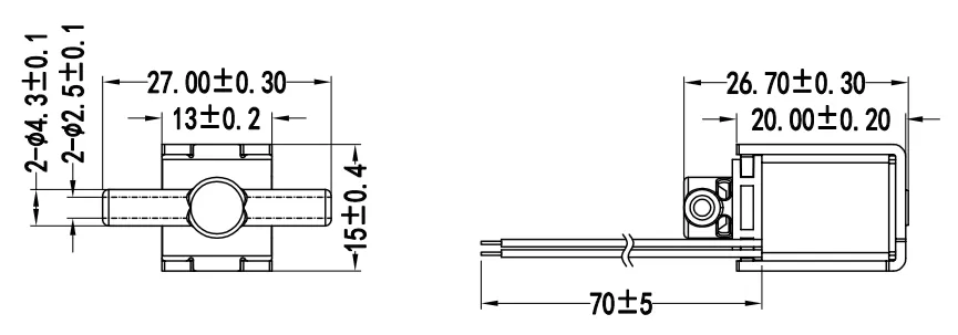 Specification of 0526GQ Micro Air Valve