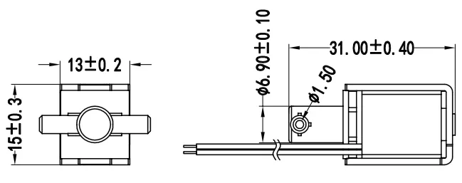Specification of 0526GX Micro Air Valve