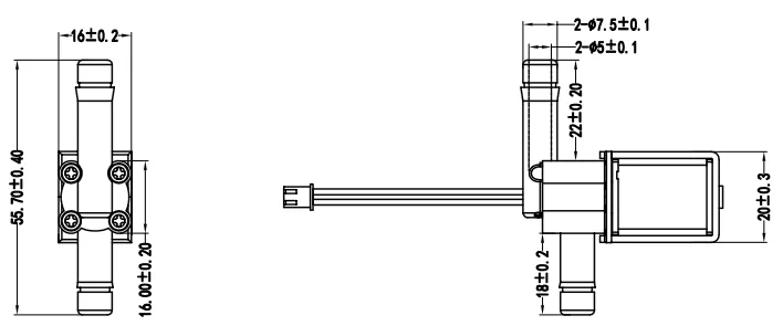 Specification of 0626GK Micro Water Solenoid Valve