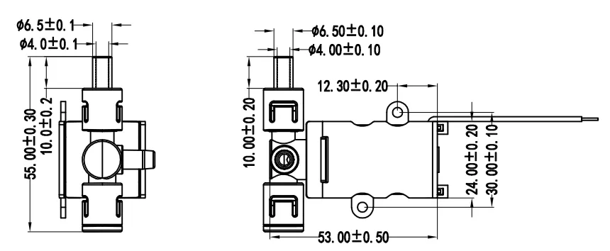 Specification of 0840GB Micro Water Solenoid Valve