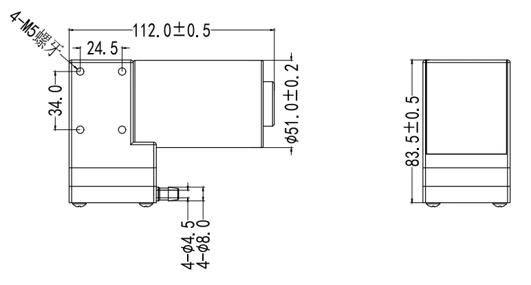 Specification of 1585DPM Micro Negative Pressure Pump/Miniature Vacuum Pump